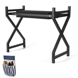 Garden Kneeling Stool SeatFolding Gardener's StoolHeavy-duty steel manufactured into a unique and stabletriangularshapeMaximum weight capacity350 lbsIdeal gift for middle-aged elderly people and women