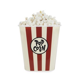 balvi Popcorn Bowl Streaming Colour Red The Essential Companion on Film Afternoons Version