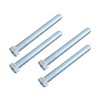 M8 (8mm x 80mm) Hex Square Bolts, Fully Threaded (10,