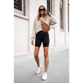 BOSTANTEN Small Sling Bag for Women - Leather Crossbody Fanny Pack for Travel, Brown