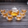 Unbranded "Glass Teapot Stovetop Safe-Clear Teapot with Removable Infuser-Loose 20.4oz