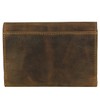 Greenburry Vintage Wallet Leather 15 cm sattelbraun
