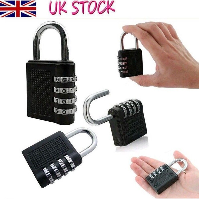 ARA CHOICE Combination Number Locks 4 Digit Padlock Locker Lock