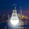 Portable Solar LED Light Bulb Rechargeable Solar Light Bulb for