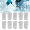 Eujgoov Beaker Borosilicate Glass Beaker for Laboratory Cylindrical Beaker Educational