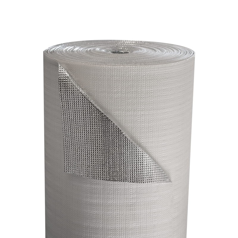 Post Frame Metal Building 300sqft Reflective White Foam Insulation 72X50ft