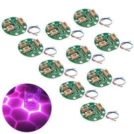 Touch Sensor Circuit Board DIY Touch-Sensitive Smart Table Module with LED Strip for Hexagon Coffee Luminous Table Touch Light Up Touch Switch 10Pcs (RGB)