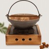 Japanese Cast Iron Sukiyaki Hot Pot Set - 7.87 Inch