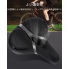 OIENNI Bicycle Saddle Super Thick No Butt Pain Low Reactivity