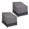 Easy-Going Outdoor Chair Cover Waterproof, Heavy Duty Patio Chair Cover,
