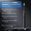 SEJOY Rotating Electric Toothbrush for Adults, Rechargeable 5 Modes Deep