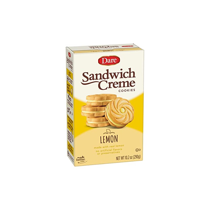 Dare Lemon Crème Cookies â€“ Made Fresh with Real Lemon