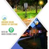 Aityvert Upgraded Larger Solar Torch, Waterproof Outdoor Dancing Flames, Flickering