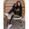 Angsuttc Women's Tracksuit Cowl Neck Long Sleeve Sweatshirt and Sweatpants