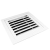 Aluminum Alloy Gable Vent for Hotels, Offices, Supermarkets & Indoor