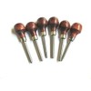 Woodcarving Tool Oval Round Eye Punches Palm Caricature 1/8", 3/16"