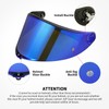 JQF Gear K6 Helmet Shield Visor Replacement Face Shield Compatible