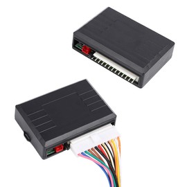 X AUTOHAUX Universal Car Keyless Entry System Door Lock Locking Remote Central Kit DC 12V LB405