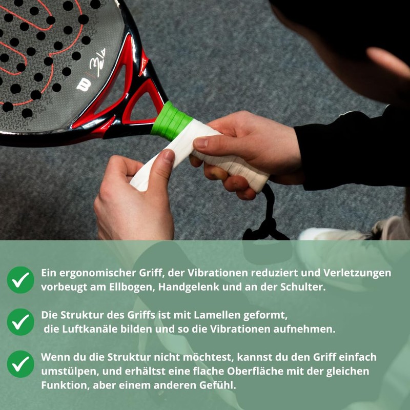 shoxpadel Lamina + Over Grip (Green)