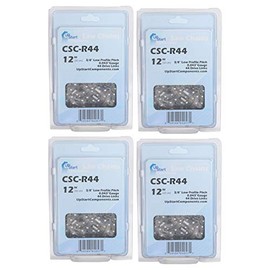 4-Pack 12-Inch Chainsaw Chain Replacement for Stihl HT 131 Pole Pruner - (12", 3/8", 043", 44 DL)