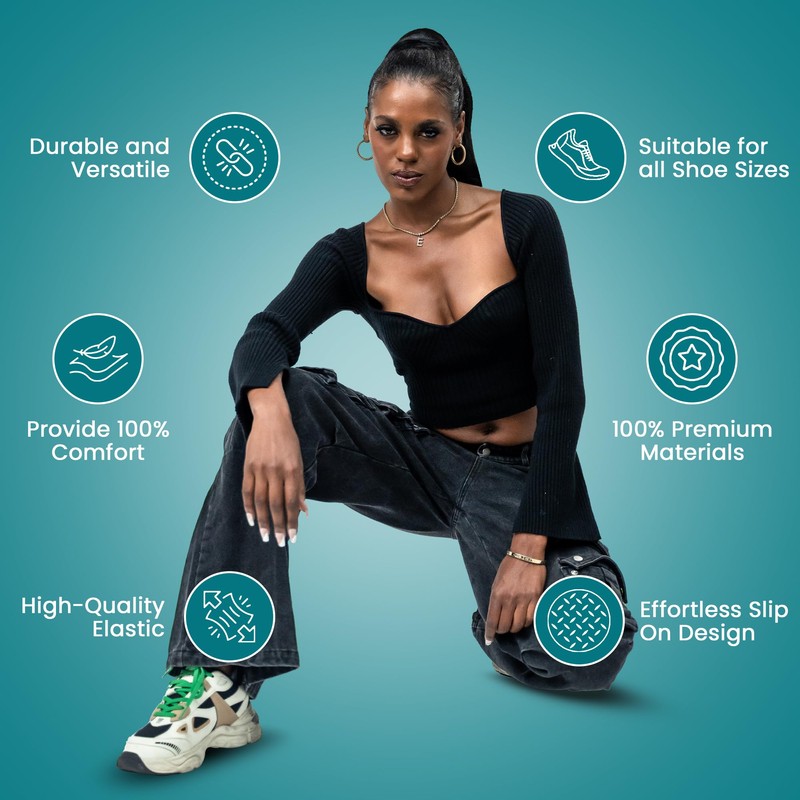 Bread Elastic Shoelaces