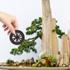 Homoyoyo 2pcs Miniature Ornaments Artificiales para Bling Decor Zen Garden