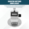 VGEBY1 Hand Tally Counter, Mini Metal 4 Digit Number Handheld