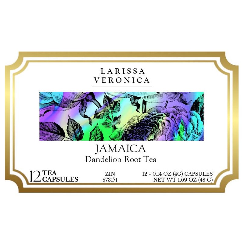 Jamaica Dandelion Root Tea (Single Serve K-Cup Pods) (12 pods,