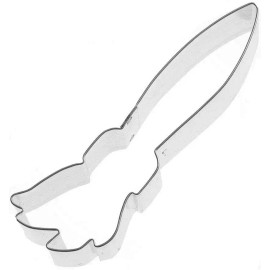 Unbranded Paint Brush Cookie Cutter 5'' Metal