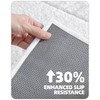 Color&Geometry Small Bath Mats Non-Slip Washable 40 x 60 cm