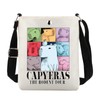 JTOUK Capybara Cartoon Themed Tote Bag Capybara Lover Gift The