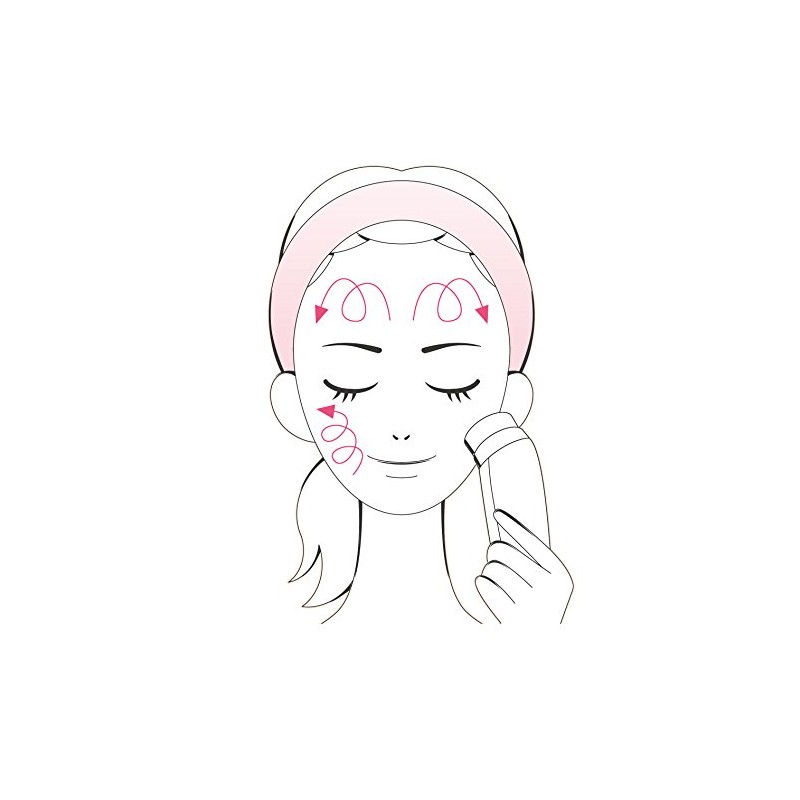 Koizumi Este Facial Massager, safety pink