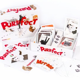 Purrfect - The Felin Smart Card Game - Fun, Strategy and Meow for All - Rules Online in German (QR Code 'SmartRules' on the Box)