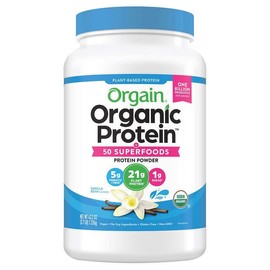 올가닉 유기농 슈퍼프드 단백질 보충제 바닐라 2.7lb (1.22kg) 대용량 Organic Superfood Protein Supplement Vanilla 2.7lb (1.22kg) Large Size