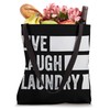 Live, Laugh, Laundry Tote Bag