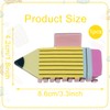 Pencil Hair Clips Yellow Pencil Hair Claw Clips Funny Teacher