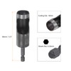 sourcing map Leather Hollow Punch Hex Shank for Drills, 18mm