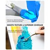 Nicpro 36 Colors Acrylic Paint Set with 12 Brushes &