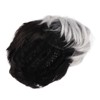 Men Wig Heat Resistant Short Grey Layered Airy Natural Stylish