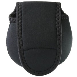 Neoprene Reel Cover Bait Reel Reel Case Shimano Daiwa Abu Garcia Reel Pouch for Bait S Size Black