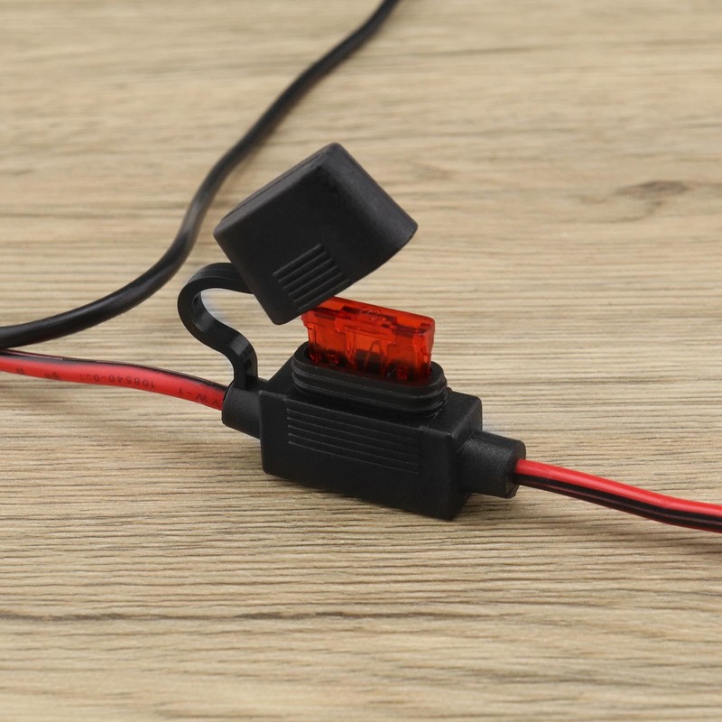 eMagTech 1x SAE to O-Ring Terminal Wire Harness with Fuse