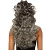 Leg Avenue Long Curly Wispy Bang Wig, 300 g Grey