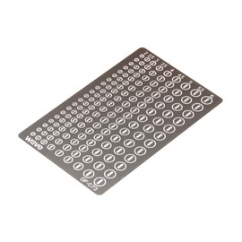 Wave Finish Products Series Basic Etching Round 3 Plastic Model Parts OF-073
