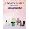Legacy Nails Professional Nail Tips - Ideal for Acrylic, Gel