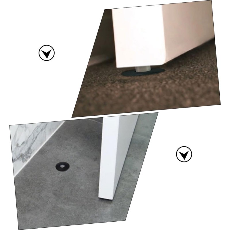 OHPHCALL 1Pc Invisible Door Stopper Floor Mount Door Holder for