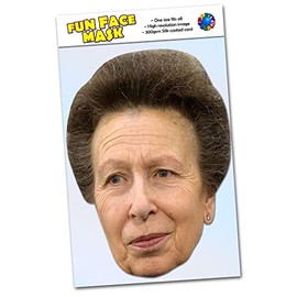 Party People 1 x Princess Anne - Celebrity Face Mask - Ready To Wear - Princess A