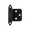 Design House 189670-MB Overlay Hinges for Kitchen Cabinets 20-Pack Matte