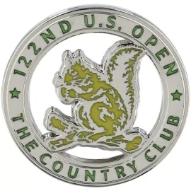 2022 US OPEN (The Country Club) -FLAT- Large ELITE Logo Golf BALL MARKER