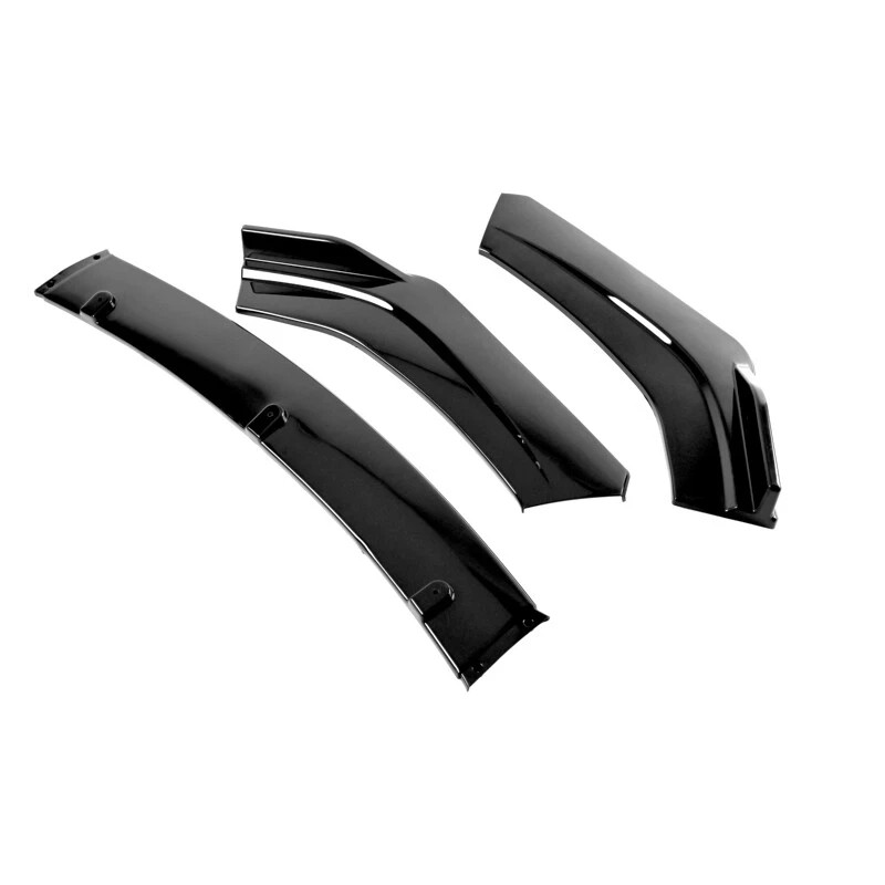 3PCS For Ford Fusion Mondeo 2013-2016 Front Bumper Lip Splitter
