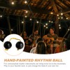 Rhythmic Ball Hand Shaker Balls Music Egg Shaker Double Gourd